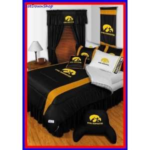  Iowa Hawkeyes 5Pc SL Queen Comforter/Sheets Bed Set 