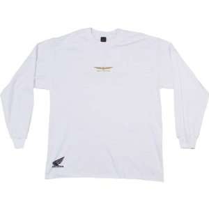 Joe Rocket Goldwing Mens Long Sleeve Racewear Shirt   White / Small