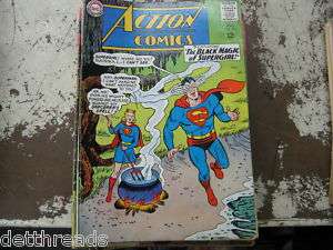 SUPERMAN BLACK MAGIC OF SUPERGIRL #324 DC Comic 5/1965  