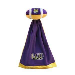   Plush NCAA Football with Attached Security Blanket