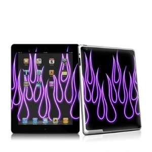  DecalGirl IPD2 NFLAMES PRP iPad 2 Skin   Purple Neon 