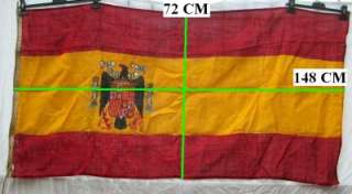 WW2 WWII SPAIN **RARE** CIVIL WAR SPANISH ARMY FASCIST OMS FLAG FRANCO 