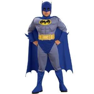  Batman Brave and Bold Deluxe Child Costume: Toys & Games