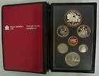 1981 Royal Canadian Mint Canada Double Dollar SILVER Proof Set  