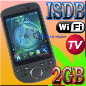 Mobile Digital TV Cell Phone H808  MP4 WiFi ISDB T B  