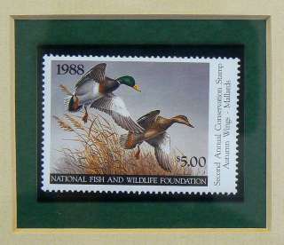 Maynard Reece Mallards Ducks Unlimited Print Stamp  