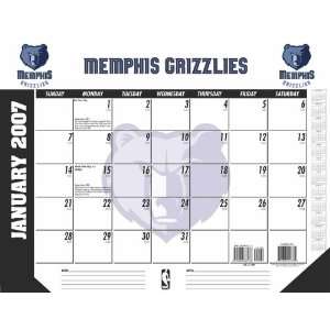  Memphis Grizzles NBA 2007 Office Desk Calendar: Sports 