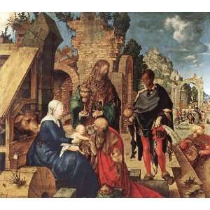   name Adoration of the Magi, By Dürer Albrecht 