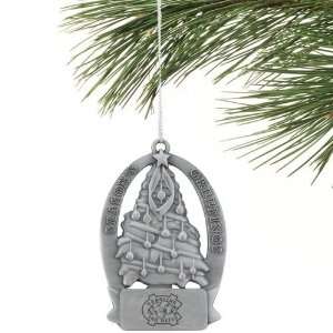 North Carolina Tar Heels (UNC) Petwer Christmas Tree Ornament  