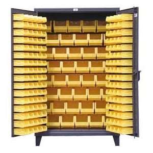   Hold® All Welded 12 Gauge Heavy Duty Cabinet With 126 Bins 36x24x78