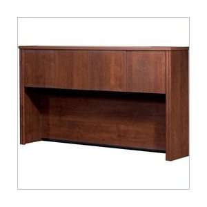  Bestar Embassy Credenza Hutch in Tuscany Brown Office 