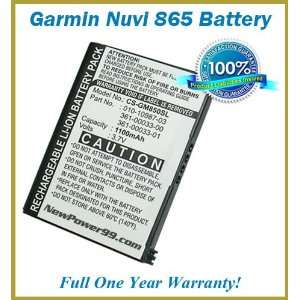  Garmin Nuvi 865 Battery   Extended Life Electronics