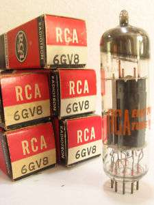 Italy made RCA 6GV8 tube New In Box (more available)  