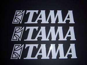 TAMA Drums Decal Set 3 Pack with Free Shipping  