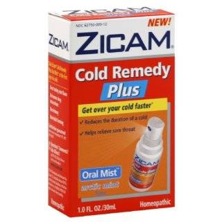  Zicam Cold Remedy Oral Mist, Mint, 1 Ounce (Pack of 2 