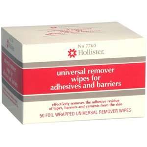  HOLLISTER 7760 REMOVER WIPES 50 EACH Health & Personal 