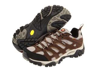 Merrell Mens Moab Waterproof Hiking Shoes with Vibram Sole  