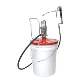 Lincoln Lubrication PORTABLE GREASE PUMP ASSEMBLY 25 50LB CONTAINER at 