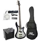     Professional Full Size Electric Bass Guitar Package w/ Amplifier