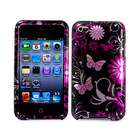 Sumac Life Pink Butterfly Cover for iPod Touch 4th Generation with 