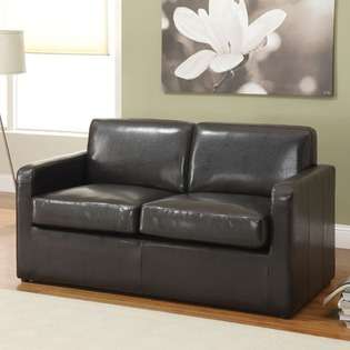 Wildon Home Sofa with Sleeper   Size / Color Full / Chocolate 