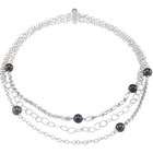   Mm 9.5 Mm / 18 Inch Freshwater Cultured Black Pearl Necklace