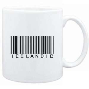  Mug White  Icelandic BARCODE  Languages Sports 
