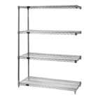   Stor Chrome Wire Shelving Add On Unit   Dimensions 12 x 60 x 54