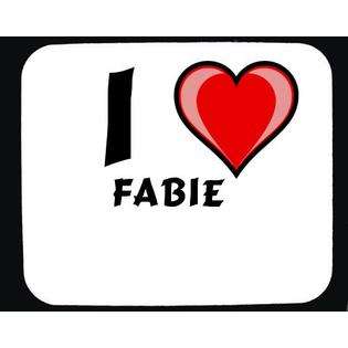 Love Fabie Decorated Mouse Pad  SHOPZEUS Computers & Electronics 