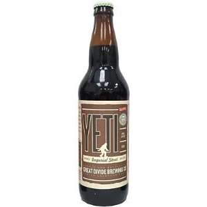    Great Divide Belgian Style Yeti Stout 22OZ Grocery & Gourmet Food
