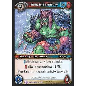  World of Warcraft Blood of Gladiators Single Card Rehgar 