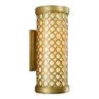   Traditionally Styled Two Light Outdoor Wall Lantern, Burnished Umber