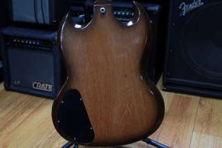 2002 Gibson USA SG Standard Electric Guitar   10yr Old Natural Burst 