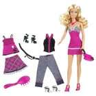 Mattel Barbie Fab Life Doll and Fashion   Pink Skirt and Accessories 