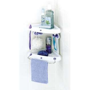 Zenith 5802B Corner Tub and Shower Caddy at 