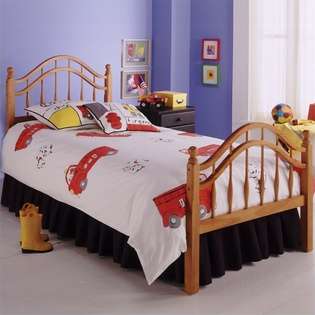Fashion Bed Group Springhill Childs Bed In Honey Maple Finish   With 