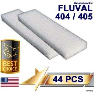 44 Foam Filter Pads For Hagen Fluval 404 405 *BEST DEAL  