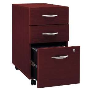  Series C Corsa 3 Drawer File Cabinet Mahogany Assempled 