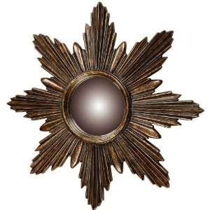  Traditional Accents Bronze Starburst Mirror
