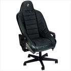 Corbeau Baja Ultra SS Black Vinyl/ Cloth Office Chair (2 Pieces 