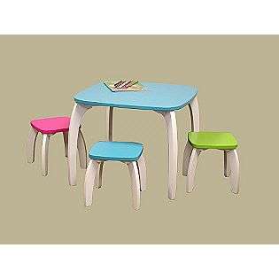 Kids Bow Leg Table   Blue/white  RiverRidge(r) Home Products For the 