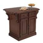 Home Styles Kitchen Island with Drop Leaf in Cherry Finish