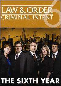 LAW AND ORDER  CRIMINAL INTENT : SIXTH YEAR (DVD)  