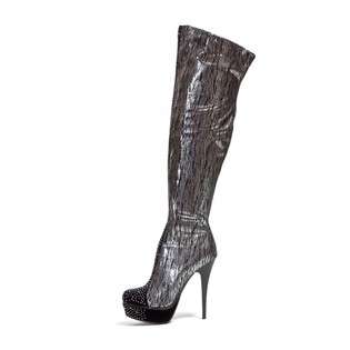 Lady Couture High Heels Ladies dress shoes boots Exotic style# NY 1 