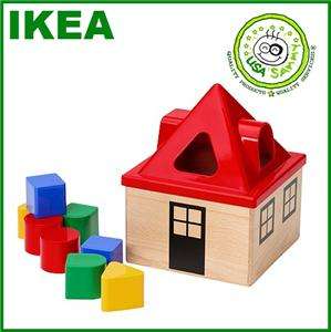 IKEA Toy Wood Shape Sorter Gift Child Baby Christmas  