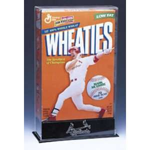 12 oz. Wheaties Box Display Case with Chicago White Sox Logo and 2005 