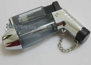 METAL CLEAR Double Flame Butane Jet Torch Lighter  