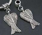 angel wing beads  