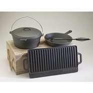 Texsport Cast Iron Cookware Kit 