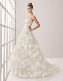   High quality Hand made Wedding Dress bridal Gown New Size Free 2012